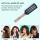 Bronson Professional Hair Brush Basic Flat Wooden Handle 12's - Hair Brushes