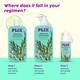 PLIX Rosemary Anti Hairfall Regime Combo of 3% Redensyl Serum, Advanced Shampoo & Conditioner 450 ml - Dry Shampoos & Conditioners