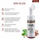 Globus Naturals Coffee Brightening Foaming With Silicon Face Massage Brush 150 ml - Face Wash & Cleansers