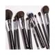 bh cosmetics Ultimate Essentials 10 Piece Face and Eye Brush Set with Bag 1's - Lens Solution & Accessories