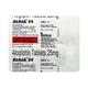 ALOJA 25mg Tablet 10's - Diabetes-Ant