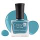 Color Fx Perfect Pastel Longlasting Glossy finish 21 toxin free Non-yellowing Teal -162 9 ml - Nail Polish