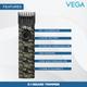 Vega Men X1 Beard Trimmer for Men with Quick Charge 90 Mins Time Waterproof for Cord and Cordless Use and 40 Length Settings (VHTH-16) 1's - Trimmers