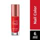 Lakme 9To5 Primer + Gloss Nail Colour Red Splash 6 Ml - Nail Polish