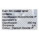 Cifran 250mg Tablet 10'S - Bacterial Infections-Qui