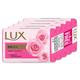 LUX Soft Glow Buy 4 Get 1 Free Offer Rose & Vitamin E Bathing Soap For Glowing Skin Beauty Soaps 750 gm - Soaps