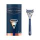 King C. Gillette Men's Neck Razor, for Sensitive Skin (Neck and Cheeks) with Built in Precision Trimmer for Shaping 1's - Razors & Cartridges
