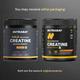 Nutrabay Gold Micronized Creatine Monohydrate Powder - Orange 120 g - Workout Essentials