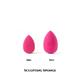 Boujee Beauty 1xsmall Sponge + 1xlarge Sponge (Pink) S01p 1's - Sponges & Applicators