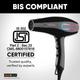 Vega Blow Pro 2400W Hair Dryer With Comb, Concentrator & Diffuser Nozzles, 2 Speed/4 Heat Settings, (Vhdp-05) - Hair Dryers