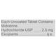 MIDOTAB 2.5 Tablet 20's - Hypotension-Vas
