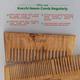 Allure Wooden Neem Comb (CS-02+CR-01) 1's - Hair Combs