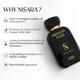 Nisara Midnight Tease Perfume Long Lasting Fragrance Floral Woody Musky Eau De Parfum For Women 50 ml - Women Perfumes (Edt/Edp)
