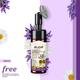 Atulya Lavender & Chamomile Foaming Face Wash With In-Built Soft Face Brush 150 ml - Scrubs & Exfoliants