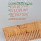 Allure Wooden Neem Comb (CS-02) 1's - Hair Combs
