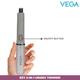 Vega EZY 2 In 1 Unisex Face Body and Nose Trimmer IPX 5 (VHBT-02) 1's - Shaving & Hair Removal