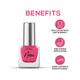 RENEE Neons Nail Paint - Pink Flare 10 ml - Nail Polish