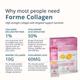 Briyo Forme Collagen + Hyaluronic Acid Structural Support Drink Mix Sugar Free Sachets - Orange Flavour (Pack of 10 x 11.6 g) - Nutritional Supplement