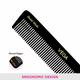 Vega Dressing Hair Comb for Men and Women, Black (VC2HMBC-119) 2's - Hair Combs