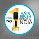 Vega Round Hair Brush for Men and Women, Reduces Snags, Detangle and Tangles (E34-RB) 65 gm - Hair Brushes