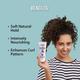 Xo Curls Soft Hold, All Day Definition Gel With Flax Seed & Argan Oil For Defined, Well Shaped Frizz Free Hair 100 ml - Hair Gels & Waxes
