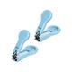 Vega Baby Nail Clipper, Pink Blue 2's - Nail Care