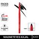Faces Canada Eye Combo - Magnet eyes Kajal + Magnet Eyes Eyeliner (0.35gm + 3.5ml) 1's - Kajal & Kohls