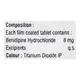 BENITIME 8 Tablet 10's - Hypertension-Cal
