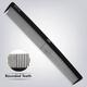 Vega Professional Cutting Comb 7.25' (Carbon Anti-Static Black Line Hair Comb) (VPVCC-04) 1's - Hair Combs