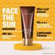 Colorbar Face The Sun Broad Spectrum Daily Face Protector SPF 50 PA++++UVA UVB 50ml - Face Sunscreen