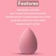 Jaquline USA Regular Beauty Blender Baby Pink 20 gm - Sponges & Applicators