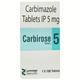 CARBIROSE 5 Tablet 100's - Hyperthyroidism-Ant
