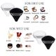 Bronson Professional pizza puff triangle makeup beauty blender sponge powder puff (Mix Colors) 2's - Setting Spray