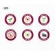 Love Earth Lip Tint & Cheek Tint Multipot-Seize The Day - Raspberry Pink 8 gm - Lip Stains & Tints