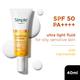 Simple Mattifying UV Fluid SPF 50 PA++++ with Niacinamide| Sunscreen for oily & sensitive skin, 40ml - Body Sunscreen