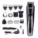 VGR V012 Professional Cord and Cordless Grooming Kit Trimmer 120 min Runtime 5 Length Setting Black 1s 1's - Hair Removal Accessories
