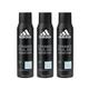 Adidas Dynamic Pulse Deodorant Set 150ml 3's - Men Deodorants/Roll-Ons