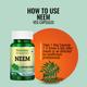 Morpheme Remedies Neem 500 mg Veg Caps 60's - Hair & Skin