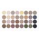 Swiss Beauty Pro 32 Color Forever Eyeshadows - Paris Fashion 24 gm - Eyeshadow, Bases & Primers
