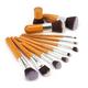 Bronson Professional bamboo makeup brush (Pack of 11) 1's - Face Brush