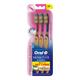 Oral B Sensitive & Gums - Precision Clean Toothbrush - 3 in 1 herbs infused bristles - 3 Toothbrushes 3's - Toothbrushes