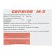 Gepride M3 Tablet 10'S - Diabetes-Ant
