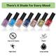 Glimmer Premium Nail Enamel Pinkish Red 10 ml - Nail Polish