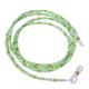 Modisch Green And Transparent Green Round Beads Sunglasses Chain (JC-14Gw) 1's - Wearables Sunglasses