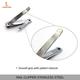 Majestique Nail Clipper Stainless Steel - Sharp Blades, Durable, Comfortable Grip - Color May Vary 1's - Manicure & Pedicure Kits