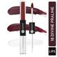 SUGAR Cosmetics Smudge Me Not Lip Duo - 18 Divine Praline (Dusty Burgundy) 3.5 ml - Lipsticks