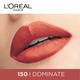 L'Oreal Paris Rouge Signature Matte Liquid Lipstick 150, Dominate 7 ml - Lipsticks