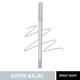 Insight Cosmetics Super Kajal - Bright Silver 1.7 gm - Kajal & Kohls