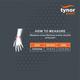 Tynor Wrist Support with Thumb Loop (Neoprene) (UN) - Black & Orange - Knee/Ankle/Leg/Foot Supports