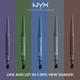 NYX Professional Makeup Epic Smoke Angled Liner and Blender - Slate Smoke 0.17 gm - Eyeliners